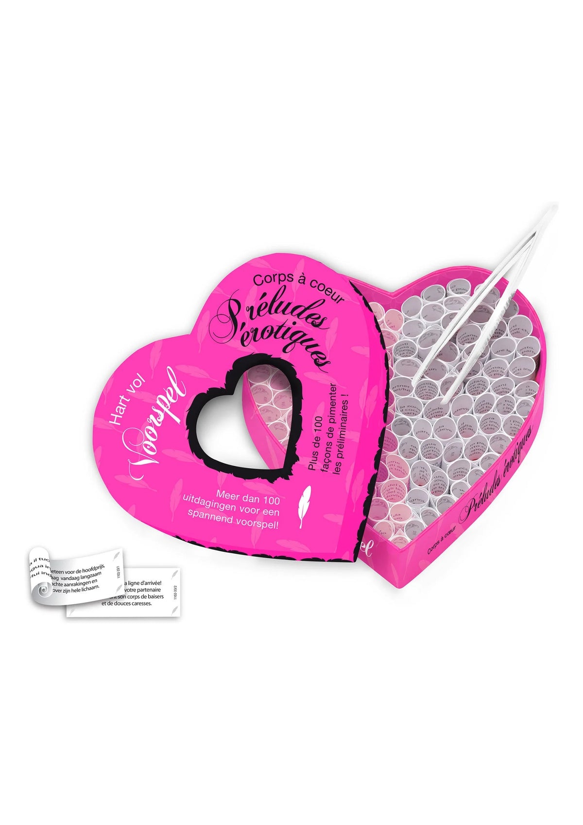 Bestel: Hart/Coeur Foreplay NL/FR - bij Happytoys.nl, happytoys.be, Happytoys.ae: erotische sex webshop | liever Happy dan Easy ⭐⭐⭐⭐⭐ - Default Title - 38532 - ASSORT