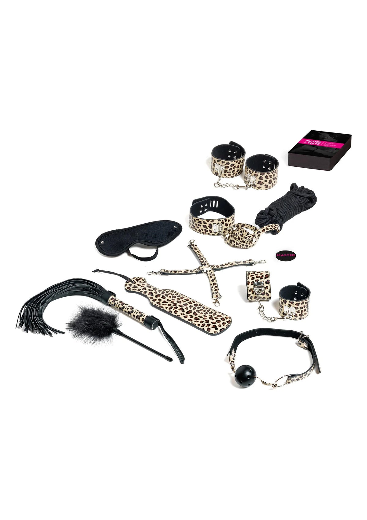 Bestel: Master Slave 1 in 5 languages by Tease & Please - bij Happytoys: de erotische sex webshop | liever Happy dan Easy ⭐⭐⭐⭐⭐