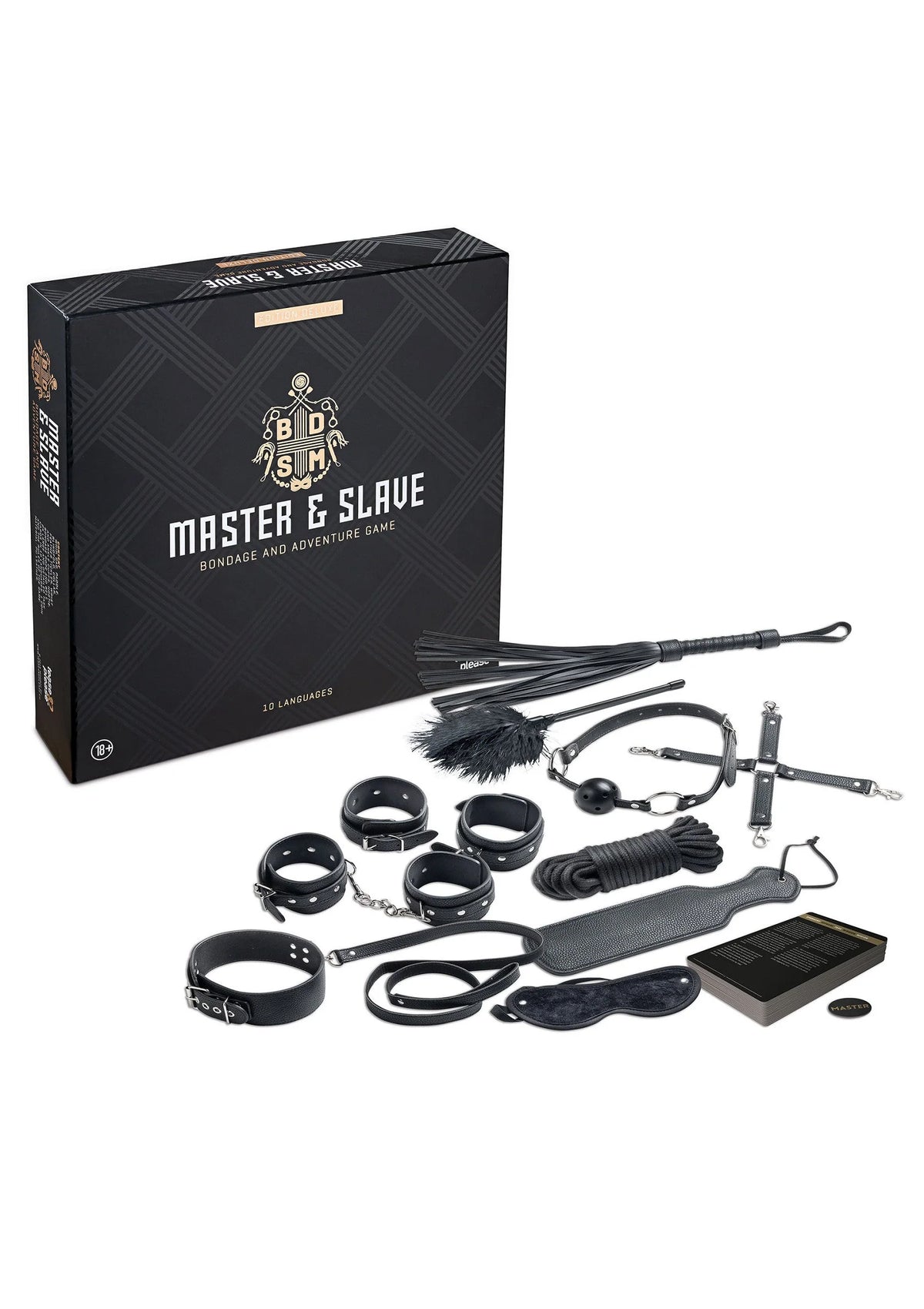 Bestel: Master & Slave Edition Deluxe Bondage set by Tease & Please - bij Happytoys: de erotische sex webshop | liever Happy dan Easy ⭐⭐⭐⭐⭐