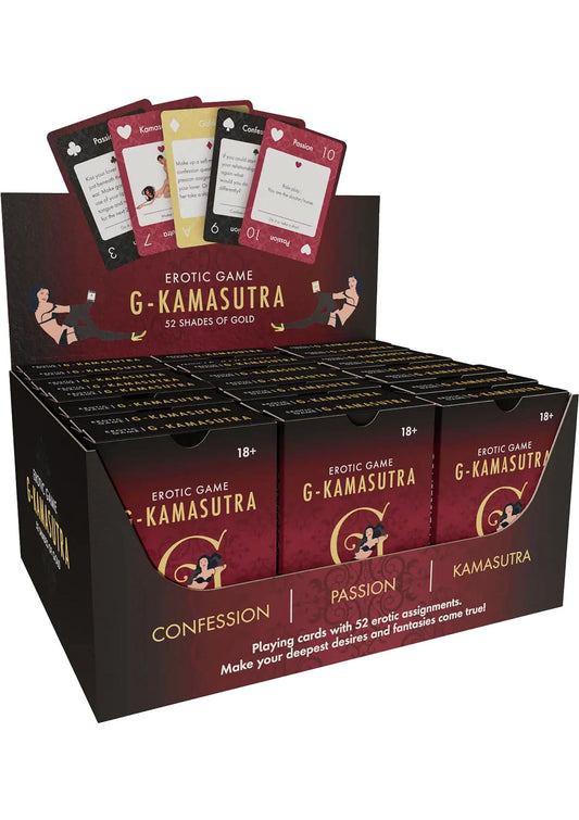 Bestel: G Kamasutra cards 24 pcs ENG/FR/DE - bij Happytoys.nl, happytoys.be, Happytoys.ae: erotische sex webshop | liever Happy dan Easy ⭐⭐⭐⭐⭐ - Default Title - 38601 - ENGLISH