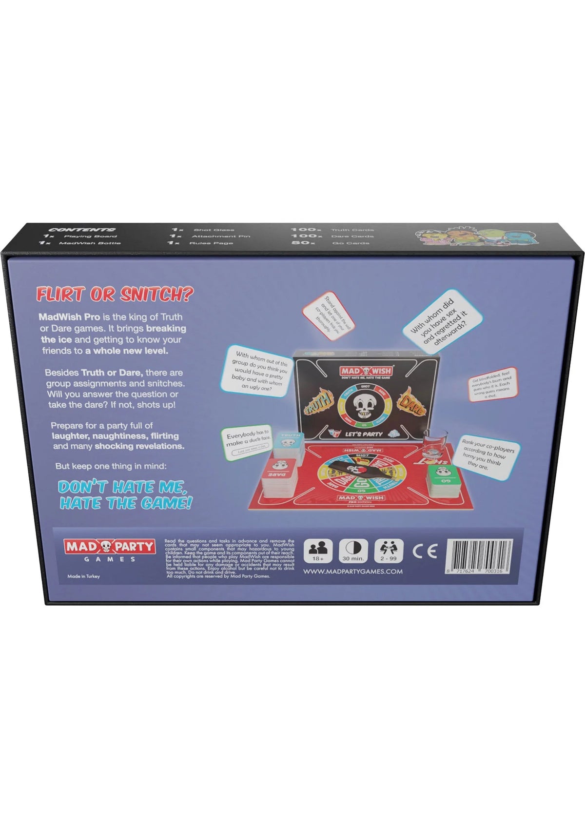Bestel: MadWish Pro ENG/DE - bij Happytoys.nl, happytoys.be, Happytoys.ae: erotische sex webshop | liever Happy dan Easy ⭐⭐⭐⭐⭐