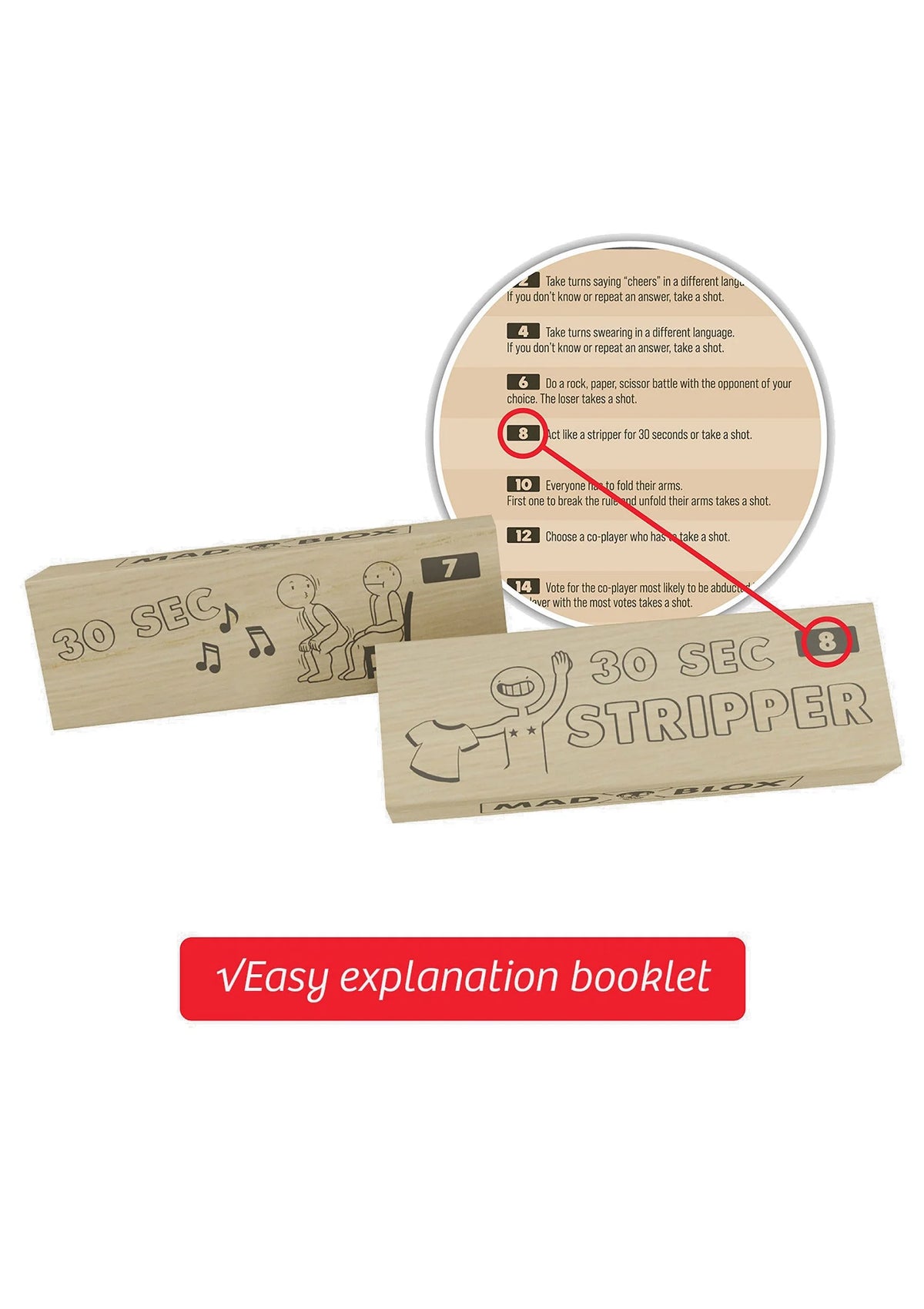 Bestel: MadBlox Game - bij Happytoys.nl, happytoys.be, Happytoys.ae: erotische sex webshop | liever Happy dan Easy ⭐⭐⭐⭐⭐