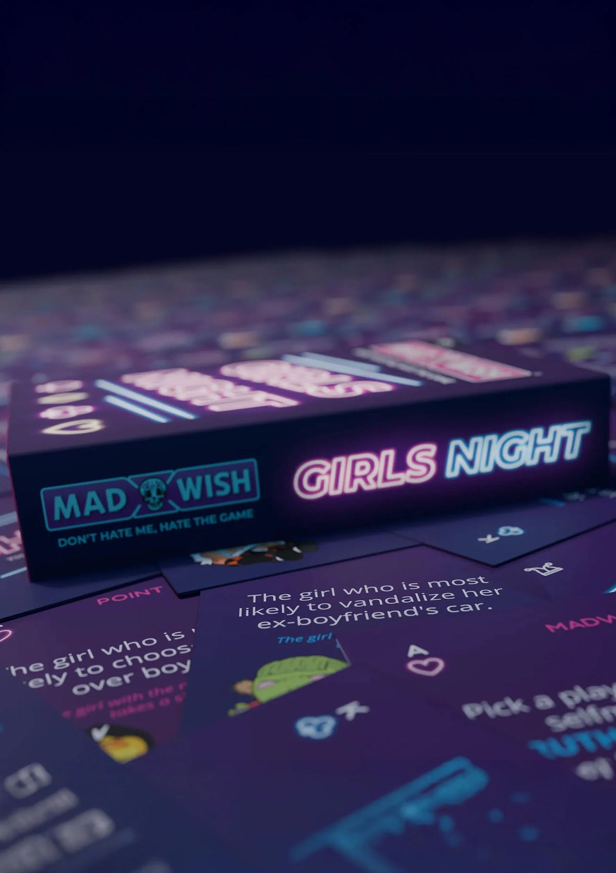 Bestel: MadWish Girls Cards 24 pcs - bij Happytoys.nl, happytoys.be, Happytoys.ae: erotische sex webshop | liever Happy dan Easy ⭐⭐⭐⭐⭐