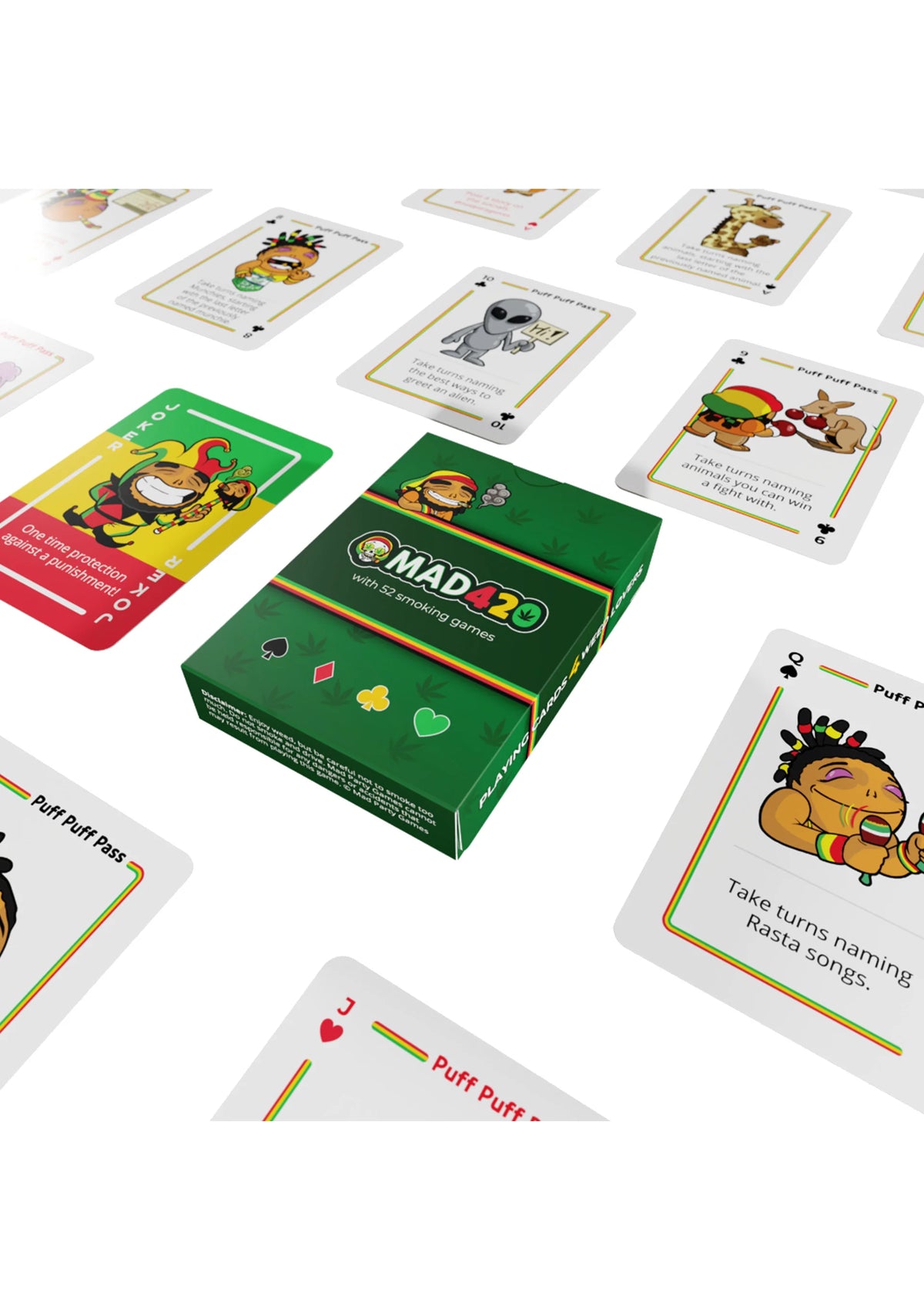 Bestel: Mad420 Smoking Cards 24 pcs - bij Happytoys.nl, happytoys.be, Happytoys.ae: erotische sex webshop | liever Happy dan Easy ⭐⭐⭐⭐⭐