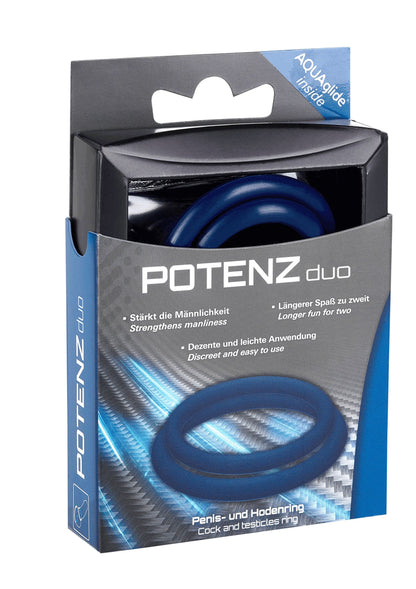 Bestel: POTENZduo ring Medium - bij Happytoys.nl, happytoys.be, Happytoys.ae: erotische sex webshop | liever Happy dan Easy ⭐⭐⭐⭐⭐
