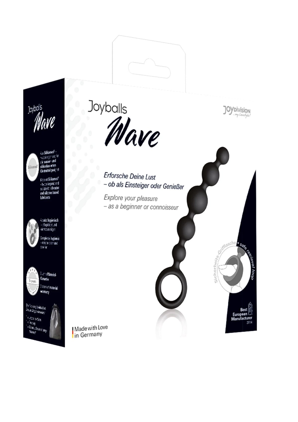 Bestel: Joyballs Anal Wave Short - bij Happytoys.nl, happytoys.be, Happytoys.ae: erotische sex webshop | liever Happy dan Easy ⭐⭐⭐⭐⭐