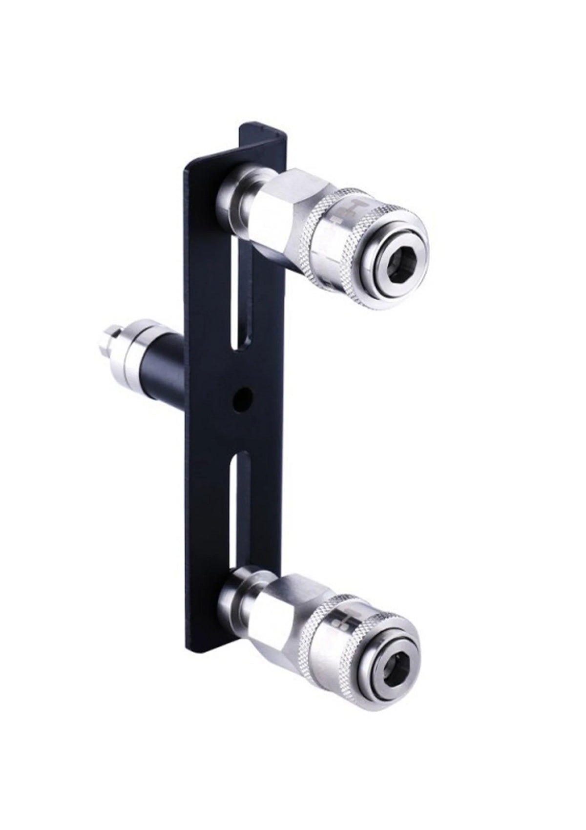 Bestel: Double Quick Connector - bij Happytoys.nl, happytoys.be, Happytoys.ae: erotische sex webshop | liever Happy dan Easy ⭐⭐⭐⭐⭐ - Default Title - 40013 - BLACK