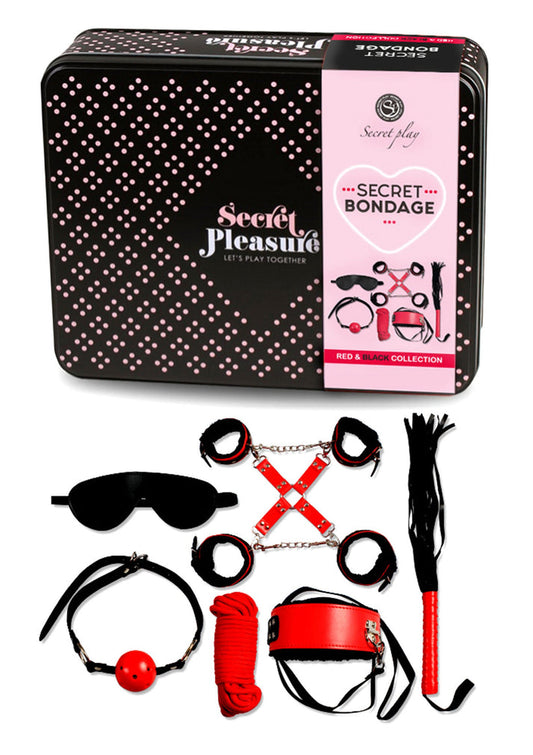 Bestel: Bondage Kit Two Colours by Secret Play - bij Happytoys: de erotische sex webshop | liever Happy dan Easy ⭐⭐⭐⭐⭐