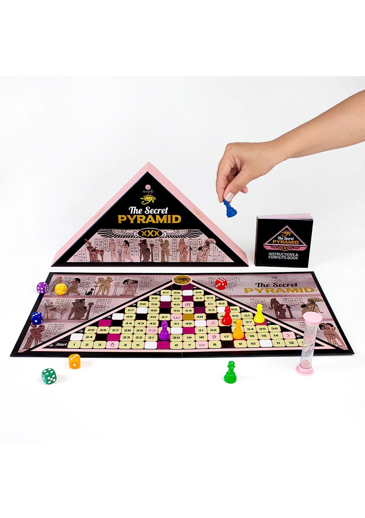 Bestel: The Secret Pyramid Game - bij Happytoys.nl, happytoys.be, Happytoys.ae: erotische sex webshop | liever Happy dan Easy ⭐⭐⭐⭐⭐ - Default Title - 44319 - ASSORT