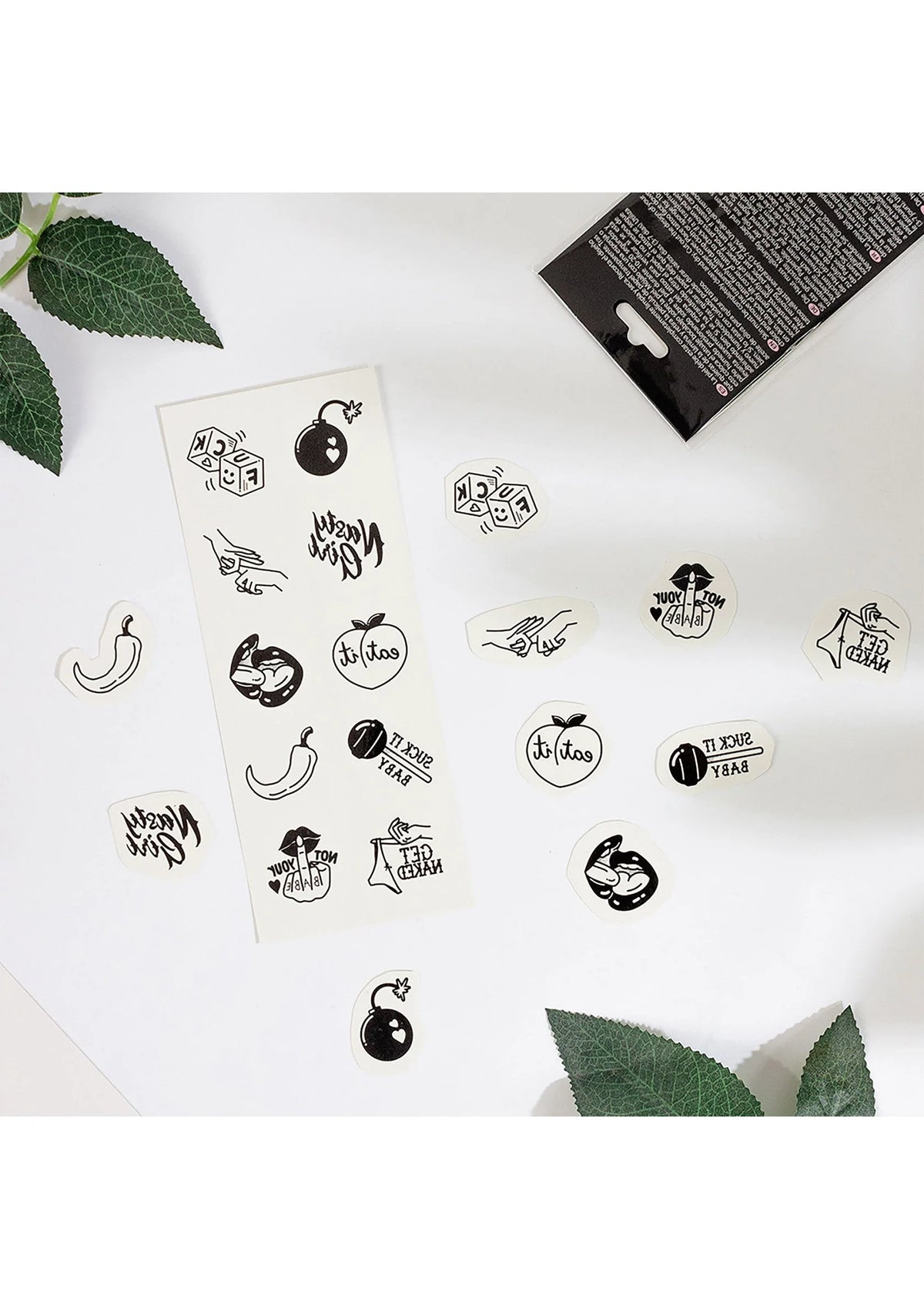 Bestel: Spicy Chic Temporary Tattoo - bij Happytoys.nl, happytoys.be, Happytoys.ae: erotische sex webshop | liever Happy dan Easy ⭐⭐⭐⭐⭐