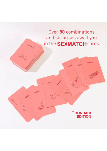 Bestel: Sexmatch Bondage Edition Game - bij Happytoys.nl, happytoys.be, Happytoys.ae: erotische sex webshop | liever Happy dan Easy ⭐⭐⭐⭐⭐