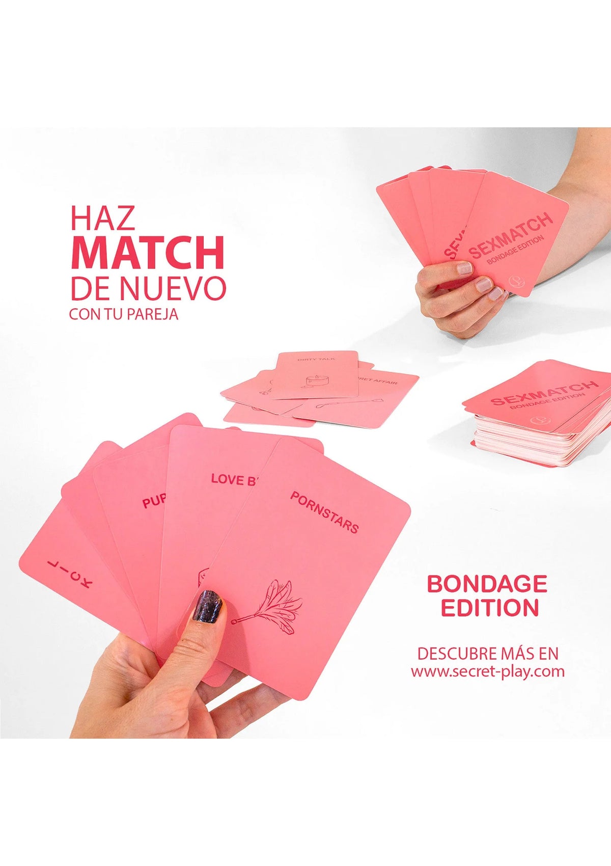 Bestel: Sexmatch Bondage Edition Game - bij Happytoys.nl, happytoys.be, Happytoys.ae: erotische sex webshop | liever Happy dan Easy ⭐⭐⭐⭐⭐