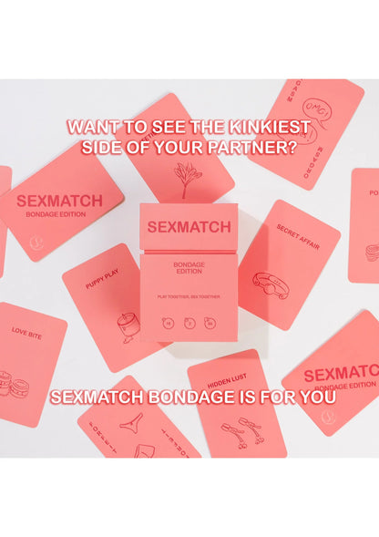 Bestel: Sexmatch Bondage Edition Game - bij Happytoys.nl, happytoys.be, Happytoys.ae: erotische sex webshop | liever Happy dan Easy ⭐⭐⭐⭐⭐