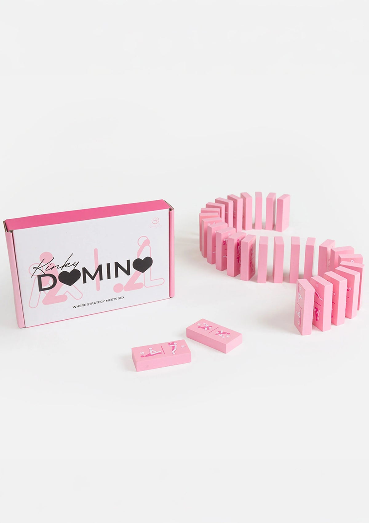 Bestel: Kinky Domino Game by Secret Play - bij Happytoys.nl, happytoys.be, Happytoys.ae: erotische sex webshop | liever Happy dan Easy ⭐⭐⭐⭐⭐