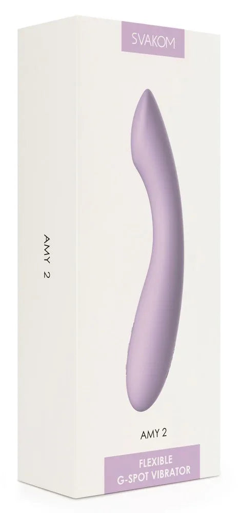 Amy 2 vibrator by SVAKOM - Happytoys Sexshop: Toys for Feeling Happy & Easy 😊 - Discreet geleverd