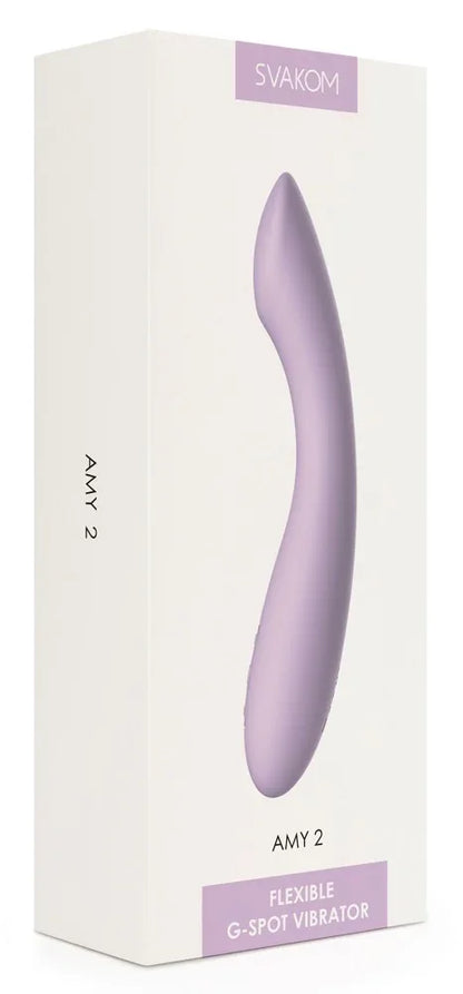 Amy 2 vibrator by SVAKOM - Happytoys Sexshop: Toys for Feeling Happy & Easy 😊 - Discreet geleverd