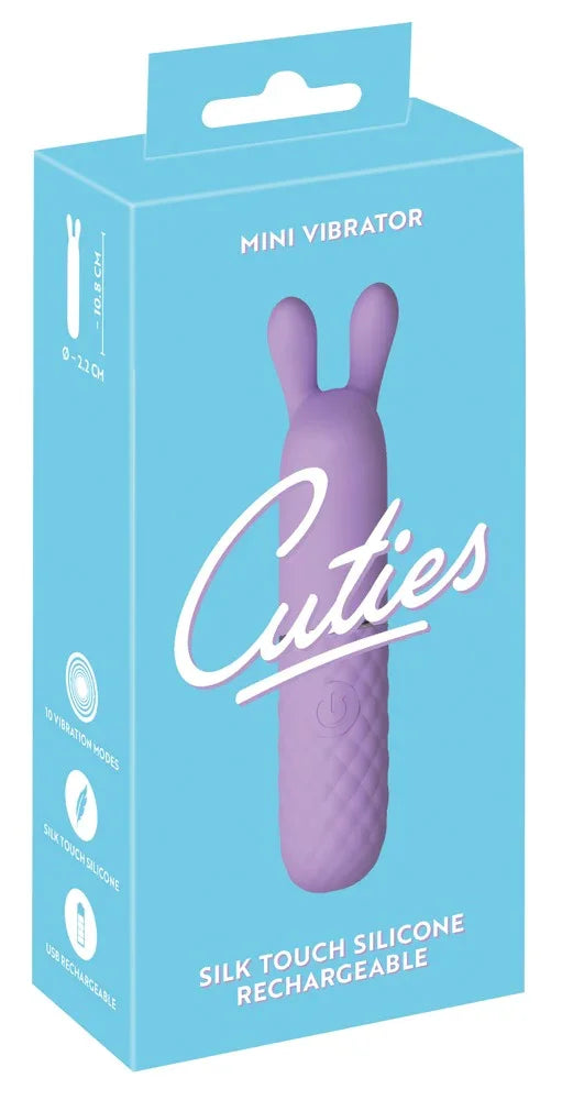 Pastel-coloured Mini Vibrator from the Cuties 5th Generation - Happytoys Sexshop: Toys for Feeling Happy & Easy 😊 - Discreet geleverd