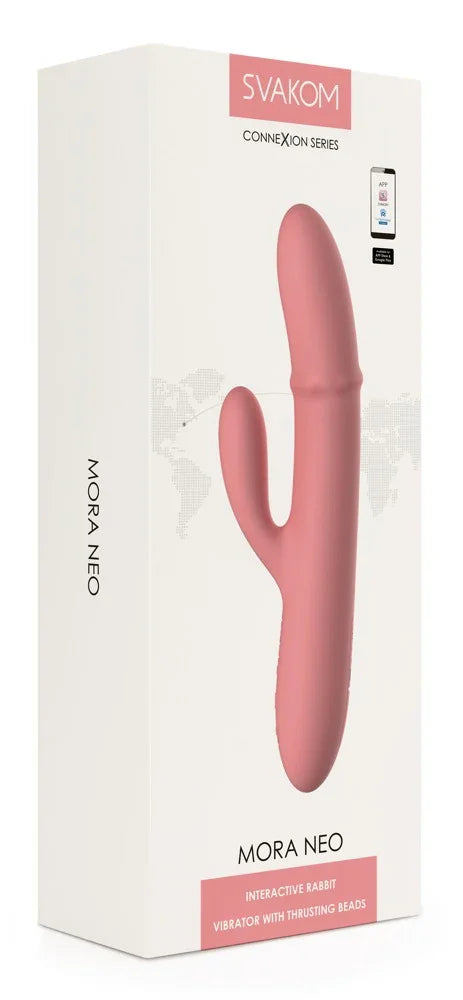 Mora Neo Rabbit Vibrator by Svakom - Happytoys Sexshop: Toys for Feeling Happy & Easy 😊 - Discreet geleverd