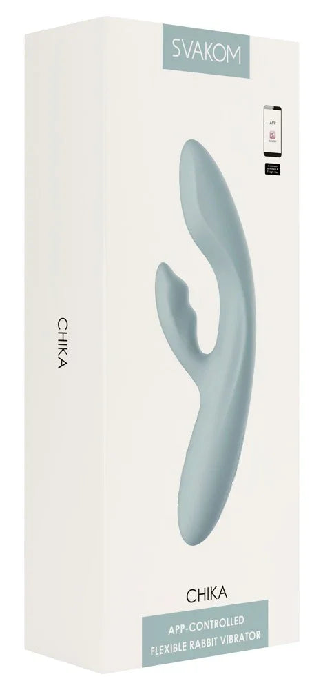 Chika Heated Vibrator by Svakom - Happytoys Sexshop: Toys for Feeling Happy & Easy 😊 - Discreet geleverd