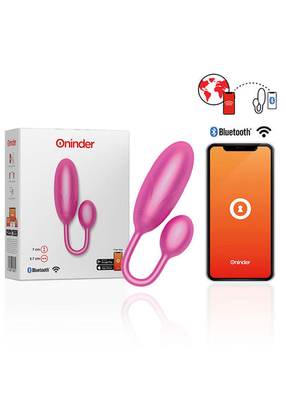 Bestel: Denver Vibrating Egg + App by Oninder - bij Happytoys: de erotische sex webshop | liever Happy dan Easy ⭐⭐⭐⭐⭐