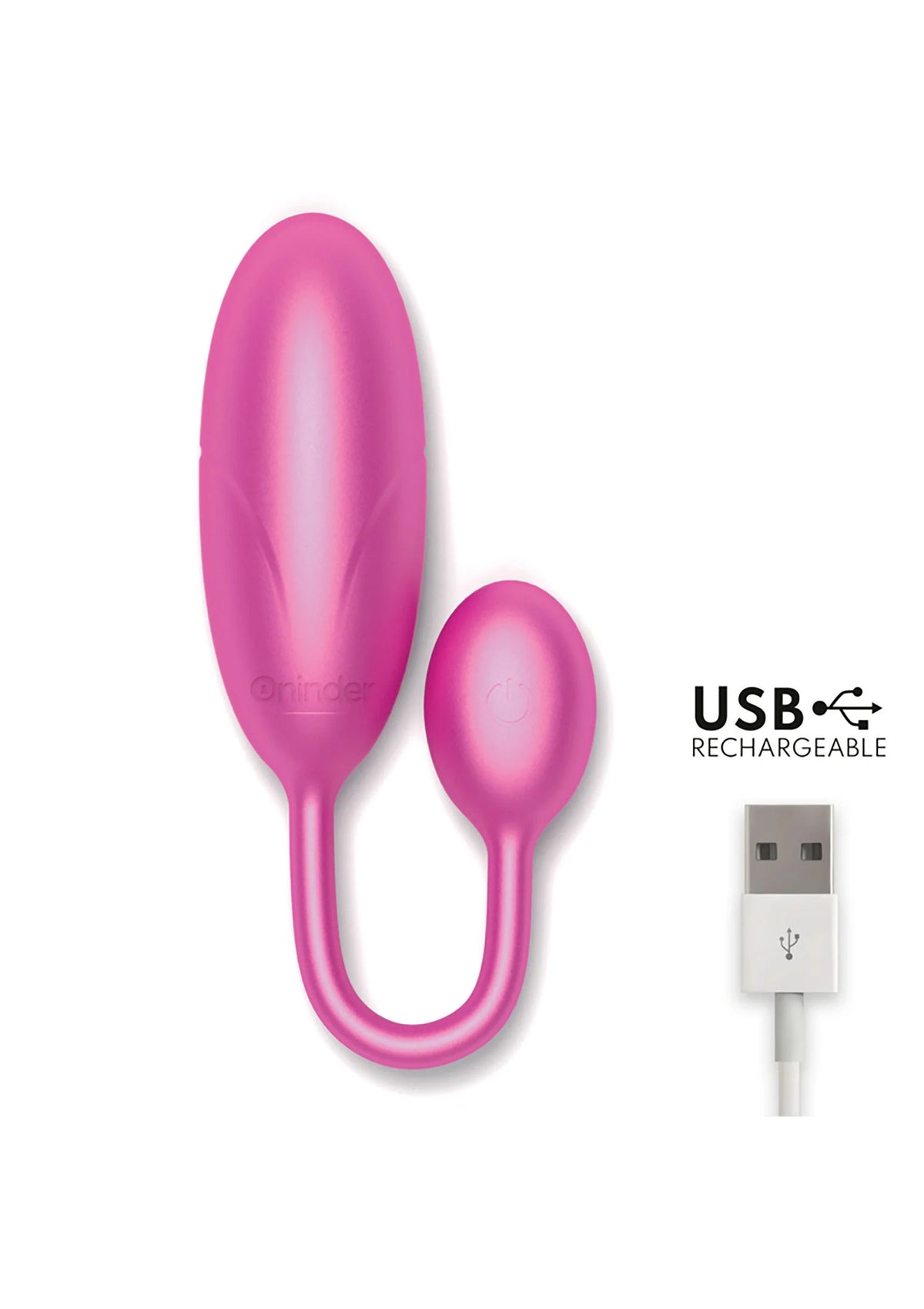 Bestel: Denver Vibrating Egg + App by Oninder - bij Happytoys: de erotische sex webshop | liever Happy dan Easy ⭐⭐⭐⭐⭐