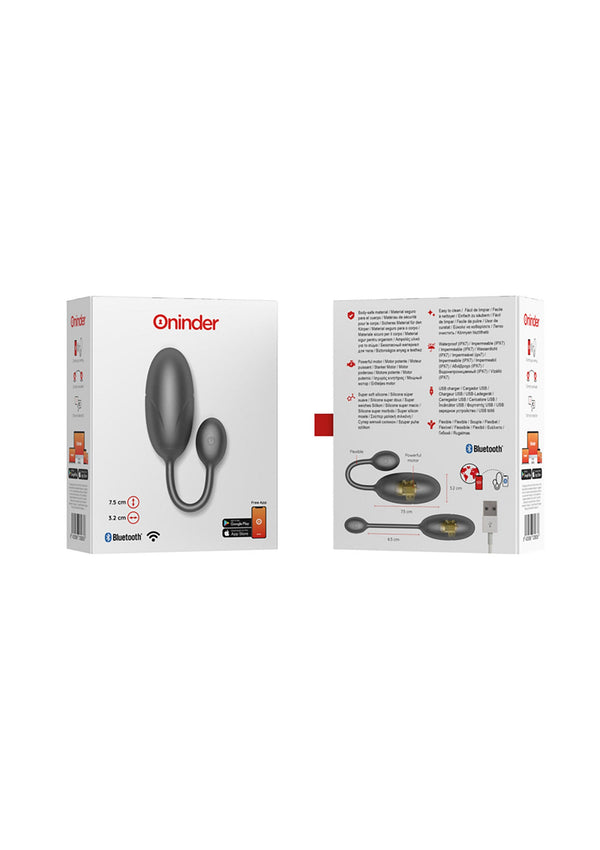 Bestel: Tokyo Vibrating Egg + App by Oninder - bij Happytoys: de erotische sex webshop | liever Happy dan Easy ⭐⭐⭐⭐⭐