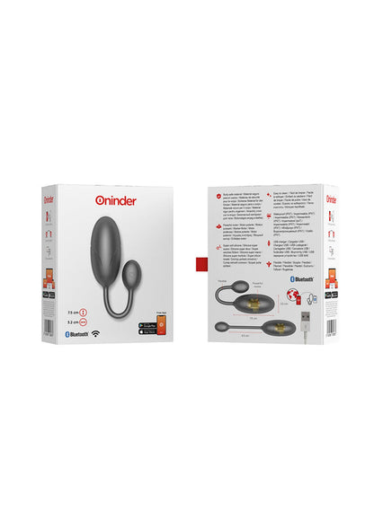 Bestel: Tokyo Vibrating Egg + App by Oninder - bij Happytoys: de erotische sex webshop | liever Happy dan Easy ⭐⭐⭐⭐⭐