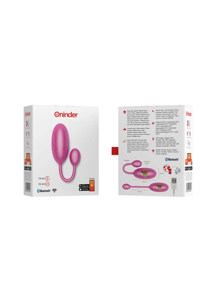 Bestel: Tokyo Vibrating Egg + App by Oninder - bij Happytoys: de erotische sex webshop | liever Happy dan Easy ⭐⭐⭐⭐⭐