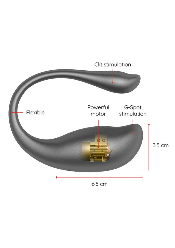 Bestel: Nairobi Vibrating Egg + App by Oninder - bij Happytoys: de erotische sex webshop | liever Happy dan Easy ⭐⭐⭐⭐⭐
