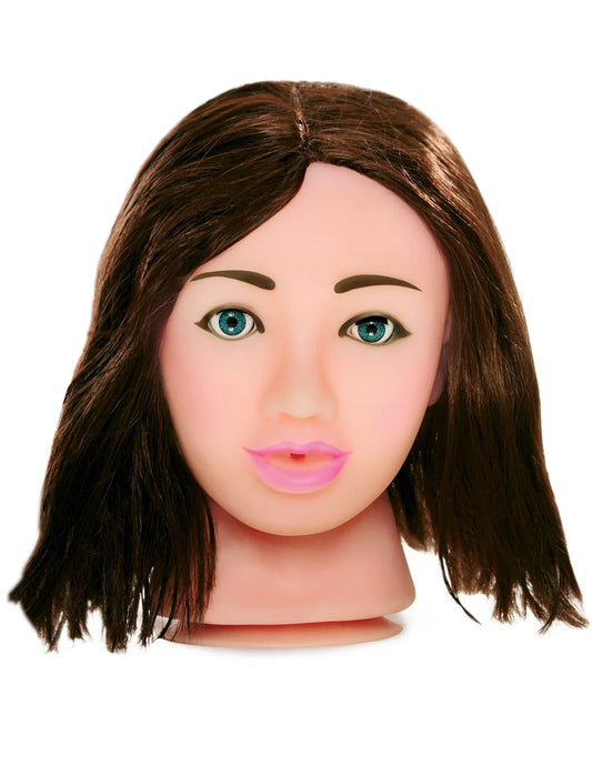 PDX Extreme Fuck My Face - Brunette by Pipedream - Happytoys Sexshop: online sex shop for Feeling Happy & Easy 😊 - Discreet geleverd