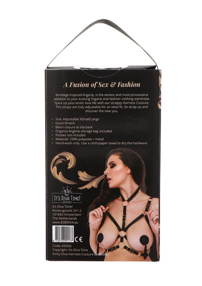 Bestel: Open Cup Bra Deluxe by Kunky Diva - bij Happytoys: de erotische sex webshop | liever Happy dan Easy ⭐⭐⭐⭐⭐