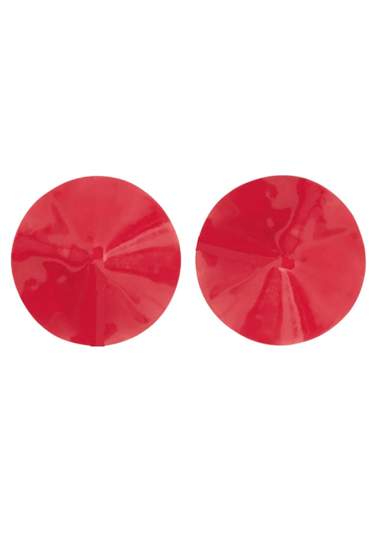Bestel: Nipple Covers Gloss - bij Happytoys.nl, happytoys.be, Happytoys.ae: erotische sex webshop | liever Happy dan Easy ⭐⭐⭐⭐⭐ - Default Title - 70834 - RED - O/S