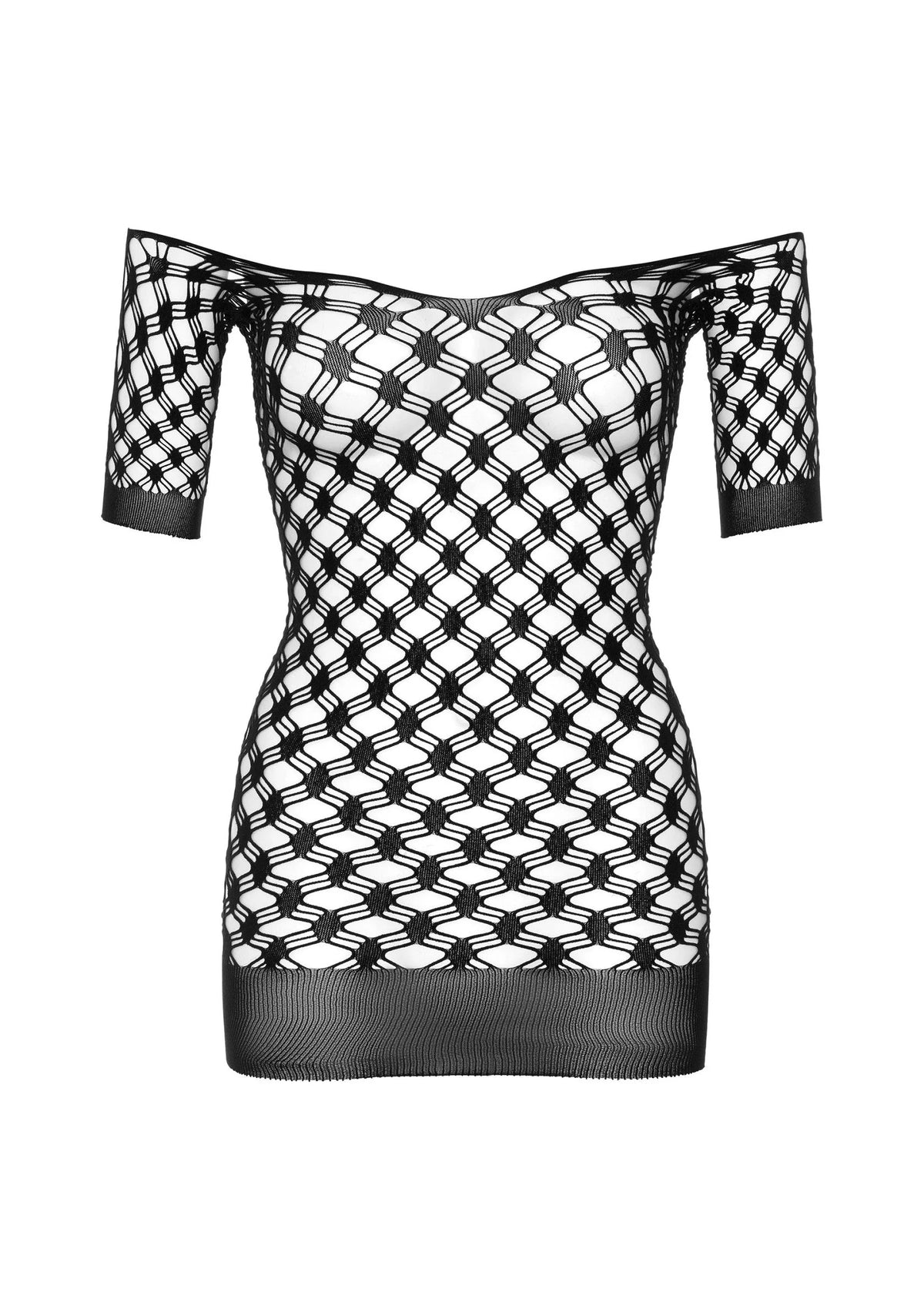 Bestel: Deluxe Fence Net Minidress - bij Happytoys.nl, happytoys.be, Happytoys.ae: erotische sex webshop | liever Happy dan Easy ⭐⭐⭐⭐⭐