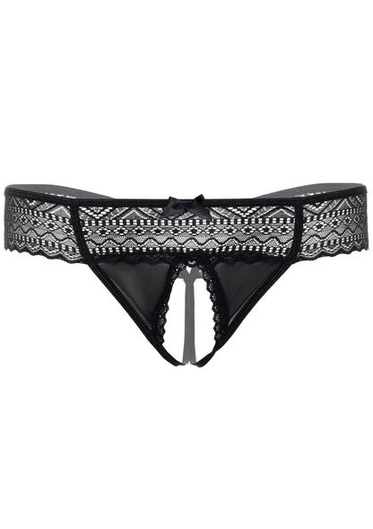 Bestel: Roxanne crotchless string - bij Happytoys.nl, happytoys.be, Happytoys.ae: erotische sex webshop | liever Happy dan Easy ⭐⭐⭐⭐⭐