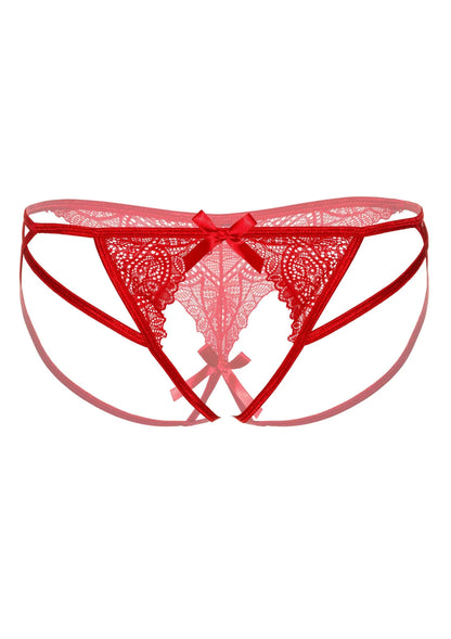 Bestel: Naomi strappy crotchless tanga - bij Happytoys.nl, happytoys.be, Happytoys.ae: erotische sex webshop | liever Happy dan Easy ⭐⭐⭐⭐⭐