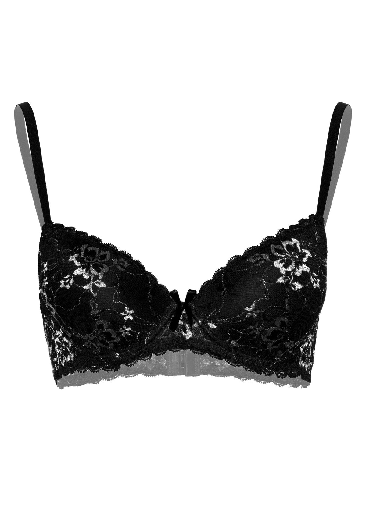 Bestel: Demi bra with floral lace - bij Happytoys.nl, happytoys.be, Happytoys.ae: erotische sex webshop | liever Happy dan Easy ⭐⭐⭐⭐⭐