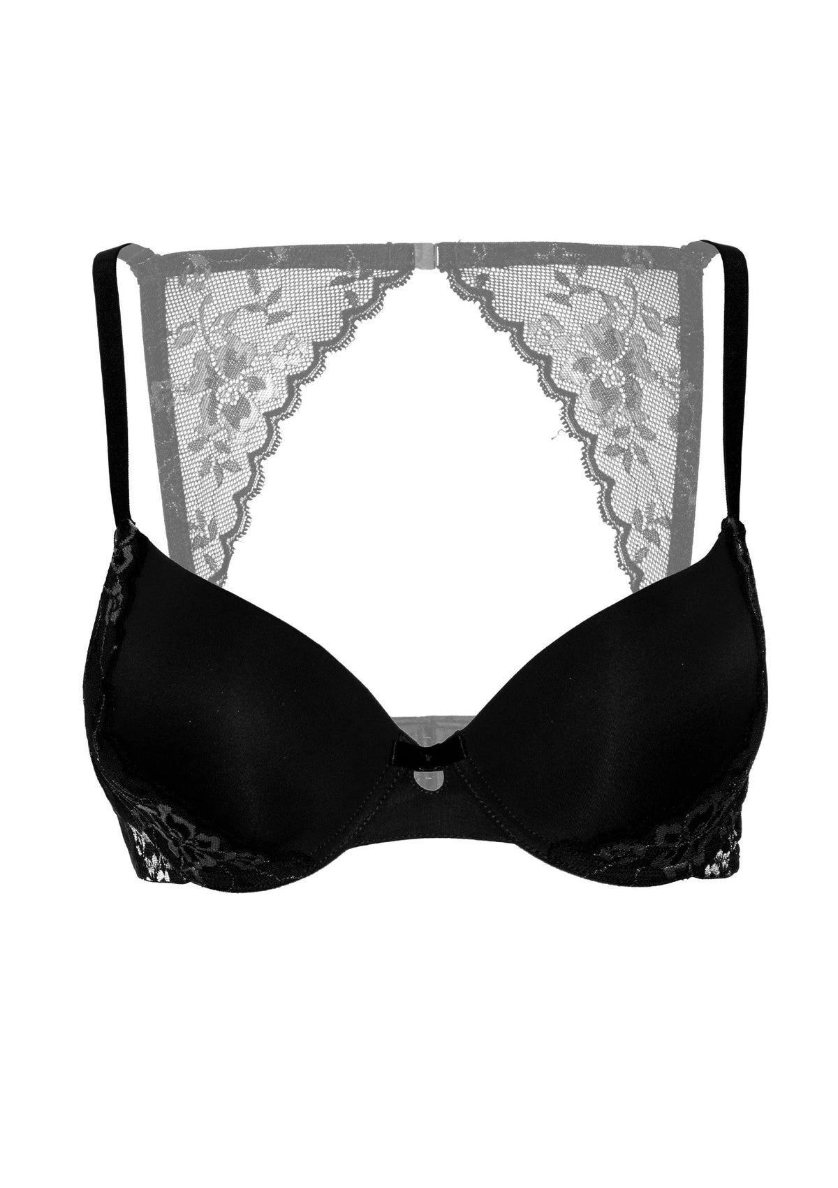 Bestel: Push - up bra w/ lace racerback by Daring Intimates - bij Happytoys.nl, happytoys.be, Happytoys.ae: erotische sex webshop | liever Happy dan Easy ⭐⭐⭐⭐⭐