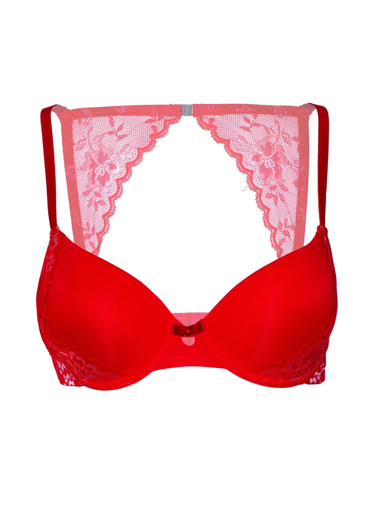 Bestel: Push - up bra w/ lace racerback by Daring Intimates - bij Happytoys.nl, happytoys.be, Happytoys.ae: erotische sex webshop | liever Happy dan Easy ⭐⭐⭐⭐⭐