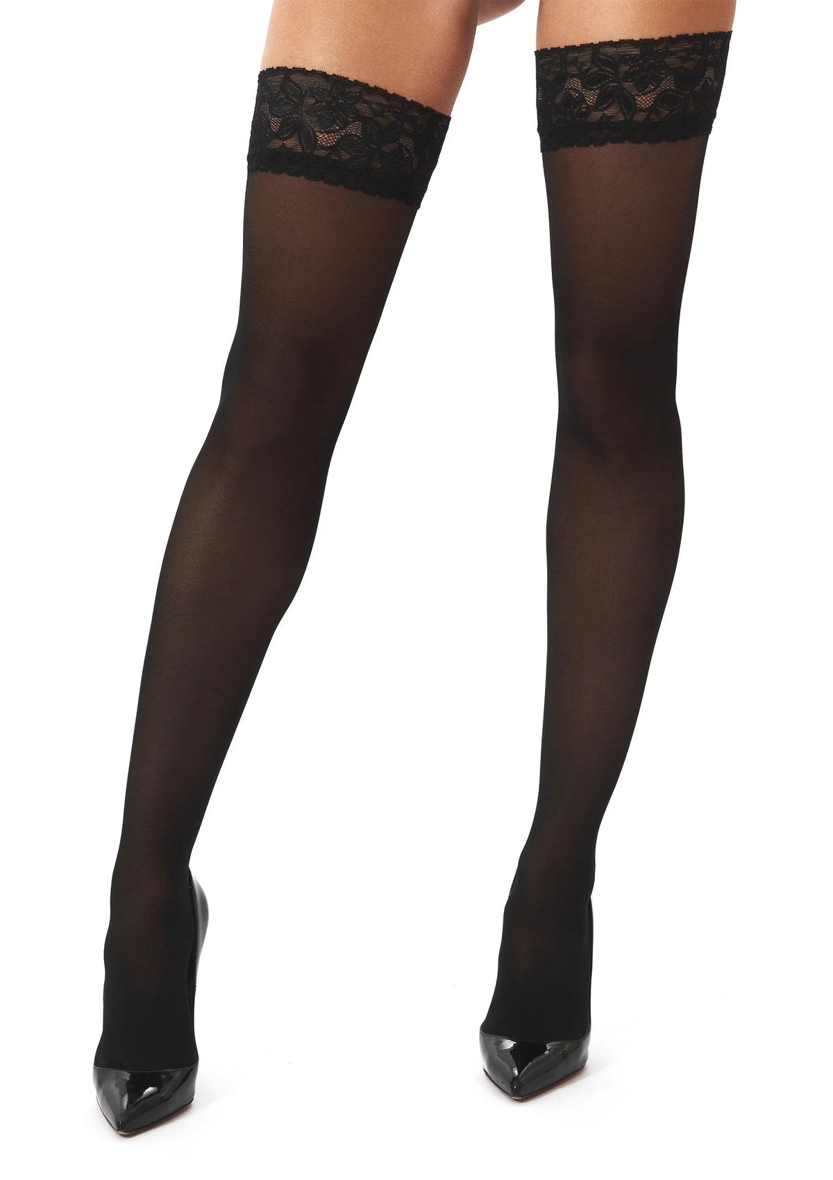 Bestel: Hold Ups H003 by Kotek - bij Happytoys.nl, happytoys.be, Happytoys.ae: erotische sex webshop | liever Happy dan Easy ⭐⭐⭐⭐⭐ - Default Title - 79803 - BLACK - S/M