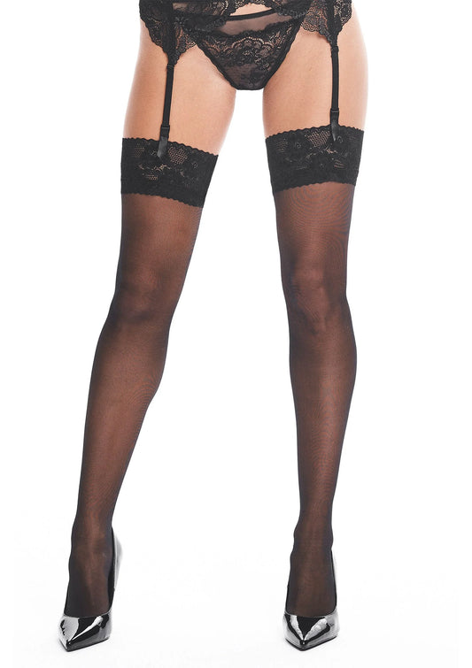 Bestel: Stockings S013 - bij Happytoys.nl, happytoys.be, Happytoys.ae: erotische sex webshop | liever Happy dan Easy ⭐⭐⭐⭐⭐ - Default Title - 79842 - BLACK - L/XL