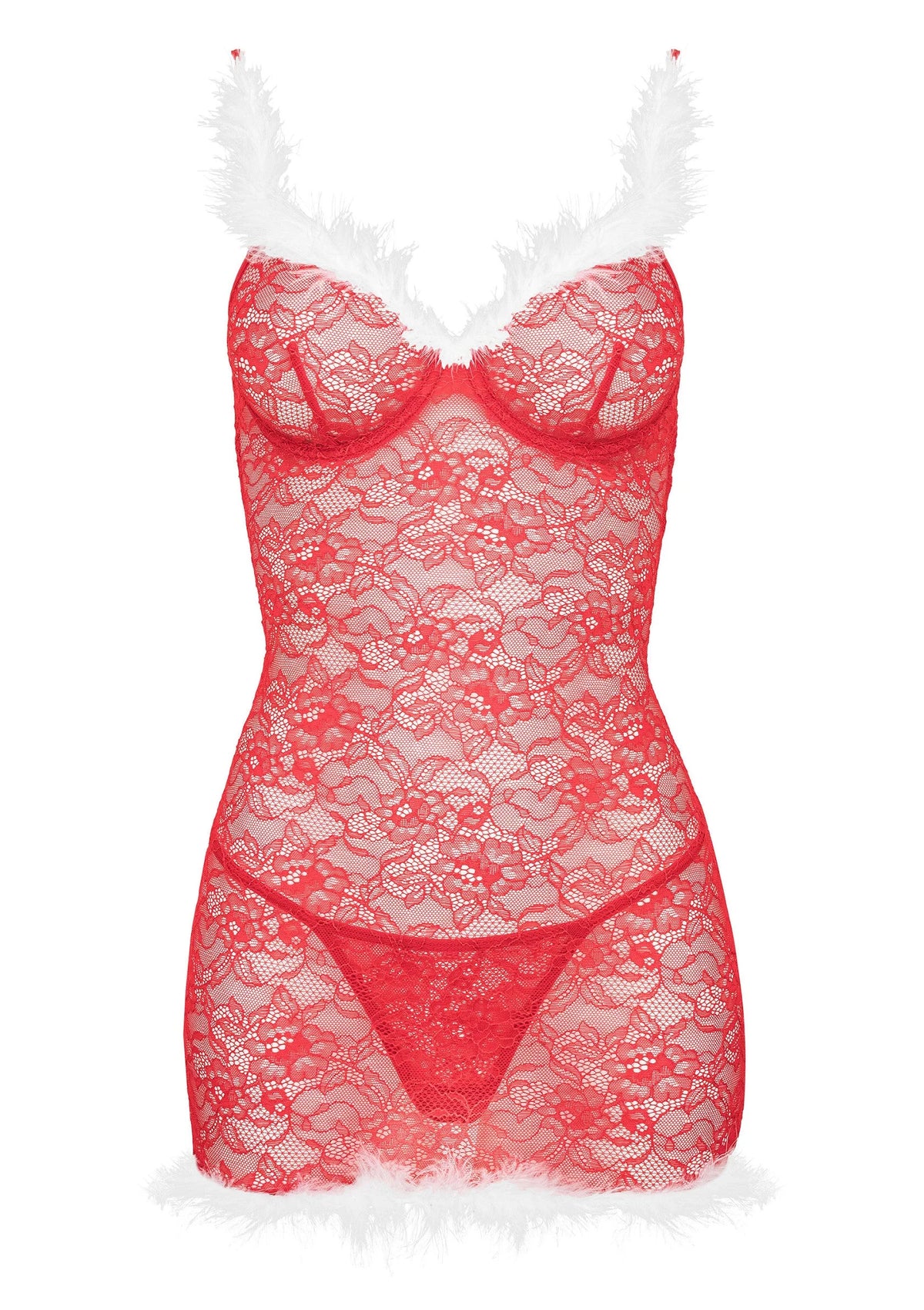 Bestel: Kristinella babydoll & thong - bij Happytoys.nl, happytoys.be, Happytoys.ae: erotische sex webshop | liever Happy dan Easy ⭐⭐⭐⭐⭐