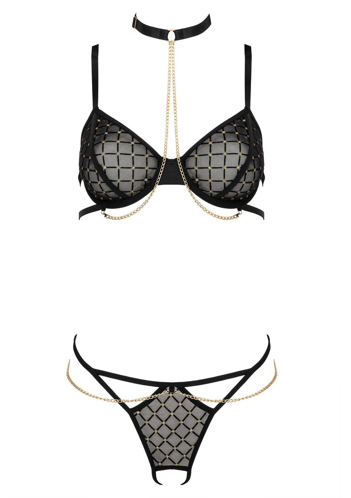 Bestel: 2 Pcs Set TP101 S/M lingerie by Kotek - bij Happytoys.nl, happytoys.be, Happytoys.ae: erotische sex webshop | liever Happy dan Easy ⭐⭐⭐⭐⭐