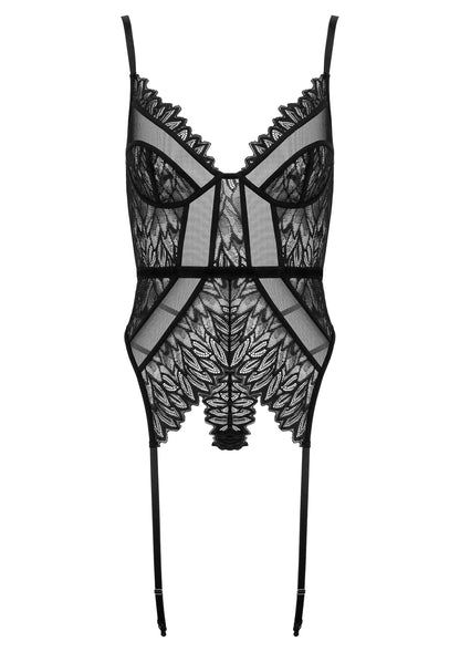 Bestel: Corset And Thong L/XL CO102 by Kotek - bij Happytoys.nl, happytoys.be, Happytoys.ae: erotische sex webshop | liever Happy dan Easy ⭐⭐⭐⭐⭐
