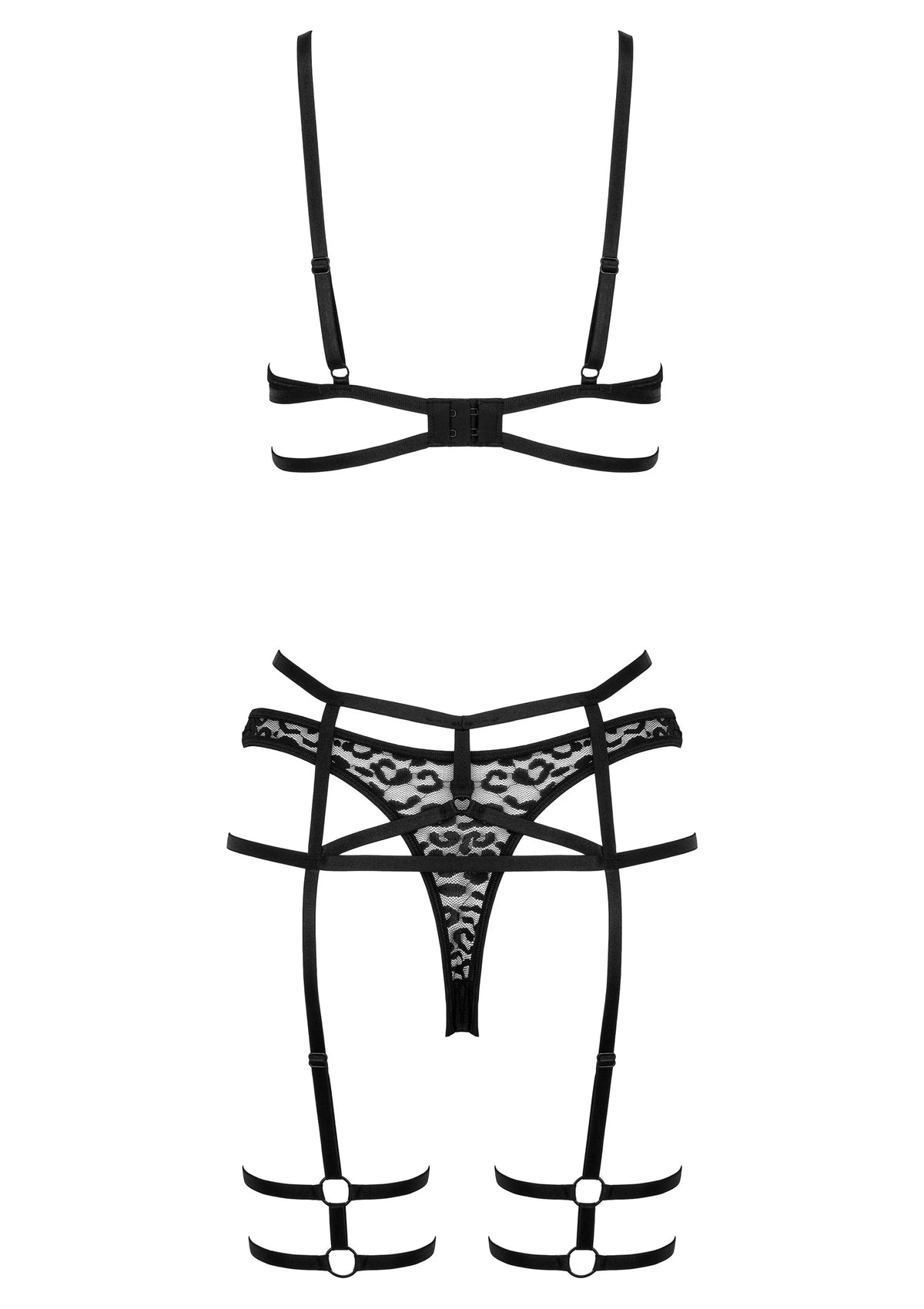 Bestel: 3 Pcs Set THP106 - bij Happytoys.nl, happytoys.be, Happytoys.ae: erotische sex webshop | liever Happy dan Easy ⭐⭐⭐⭐⭐ - Default Title - 79898 - BLACK - S/M