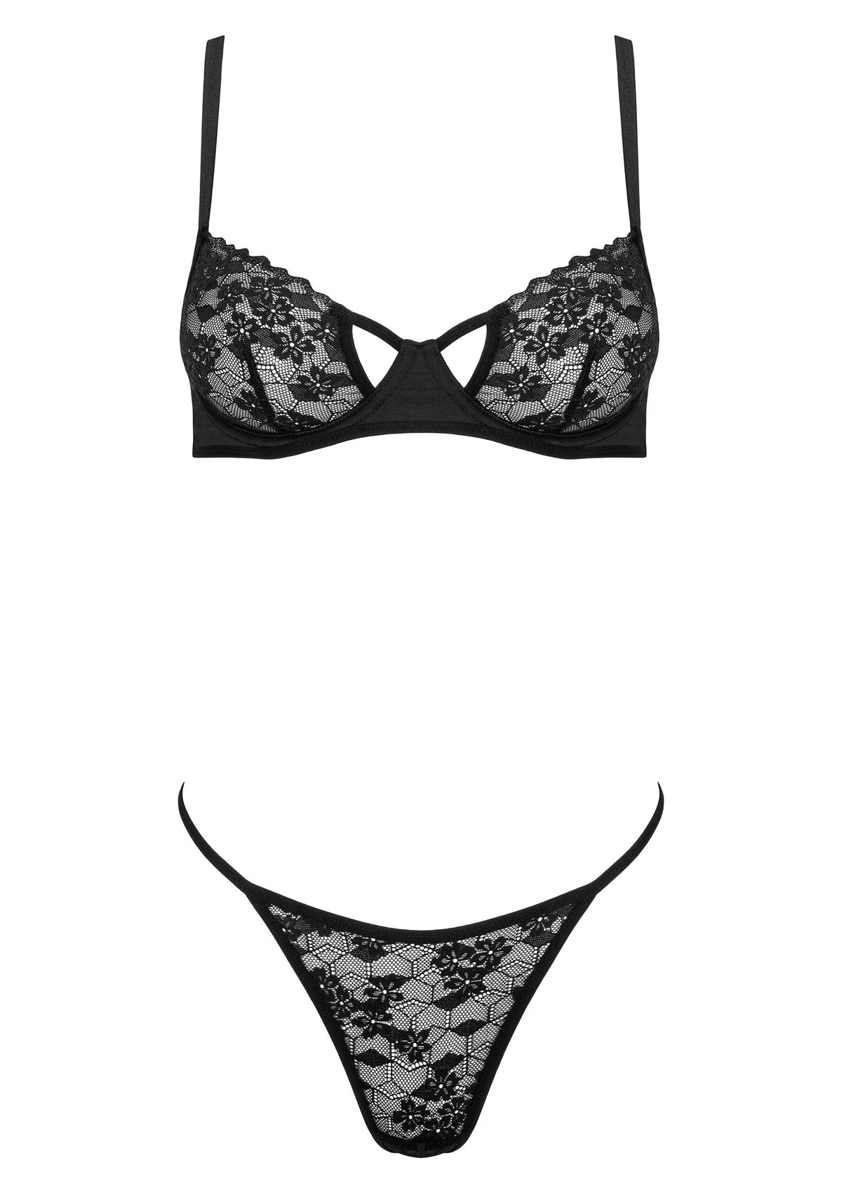 Bestel: 2 Pcs Set TP107 - bij Happytoys.nl, happytoys.be, Happytoys.ae: erotische sex webshop | liever Happy dan Easy ⭐⭐⭐⭐⭐ - Default Title - 79900 - BLACK - S/M