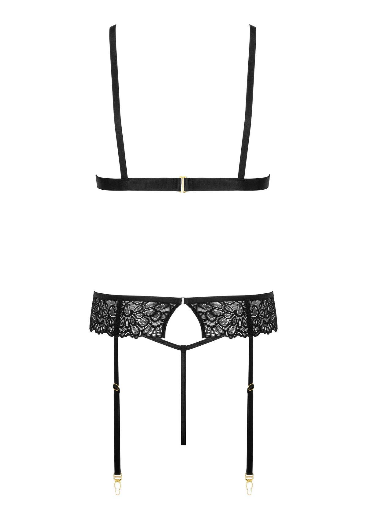 Bestel: 3 Pcs Set THP108 by Kotek - bij Happytoys.nl, happytoys.be, Happytoys.ae: erotische sex webshop | liever Happy dan Easy ⭐⭐⭐⭐⭐ - Default Title - 79902 - BLACK - L/XL