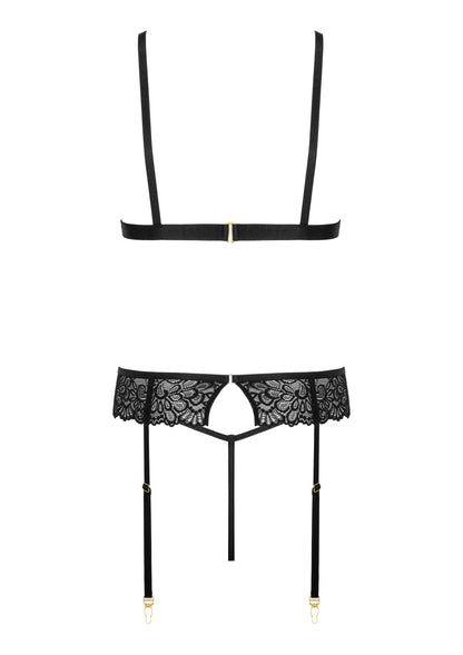Bestel: 3 Pcs Set THP108 by Kotek - bij Happytoys.nl, happytoys.be, Happytoys.ae: erotische sex webshop | liever Happy dan Easy ⭐⭐⭐⭐⭐ - Default Title - 79902 - BLACK - S/M