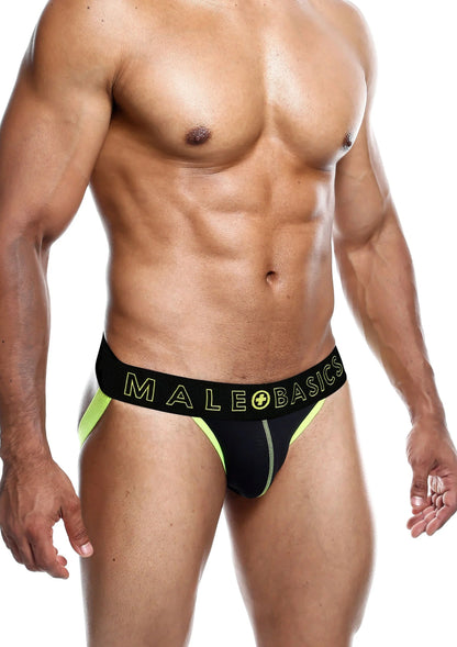 Bestel: MaleBasics Neon Jock - bij Happytoys.nl, happytoys.be, Happytoys.ae: erotische sex webshop | liever Happy dan Easy ⭐⭐⭐⭐⭐