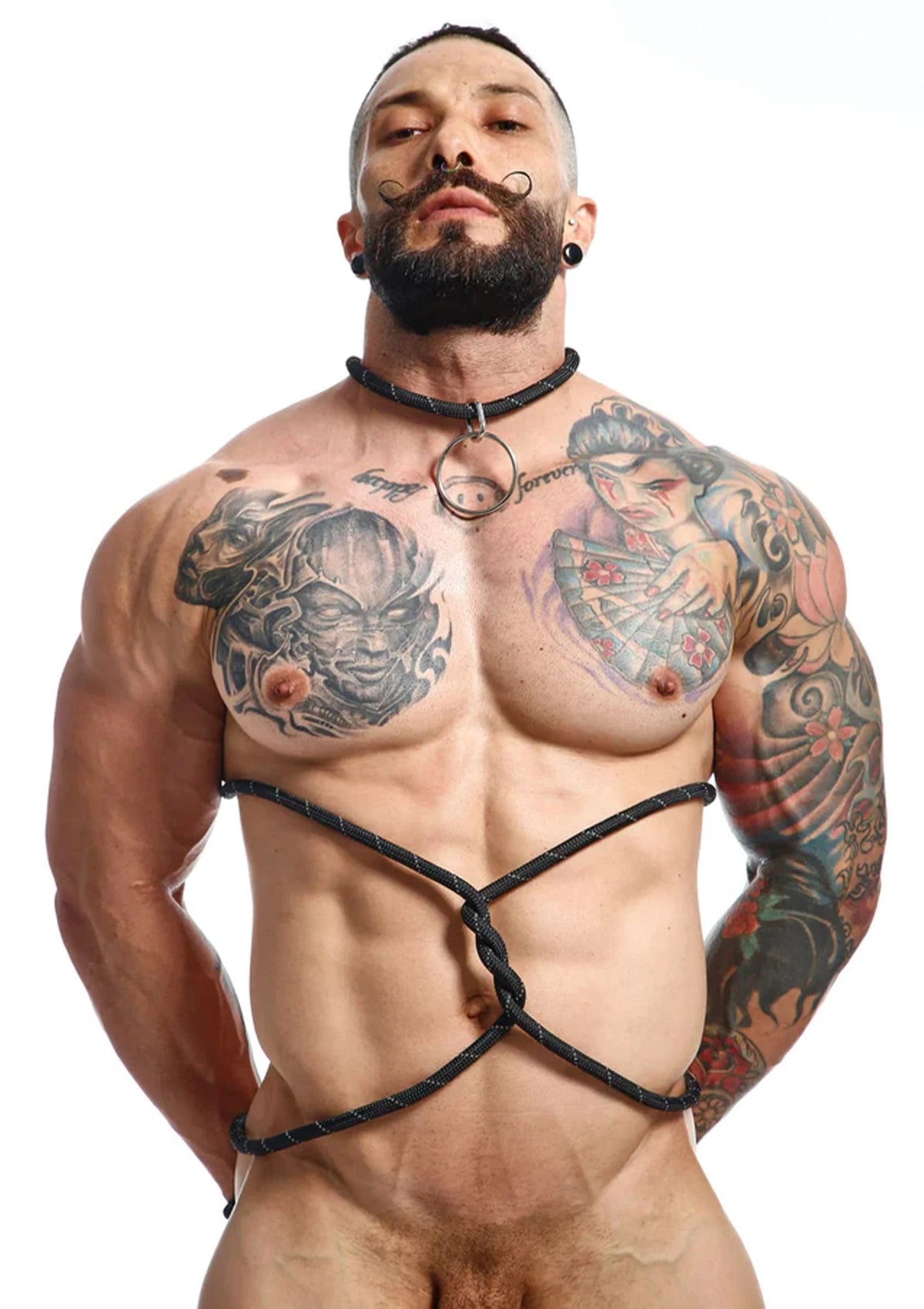Bestel: DNGEON Cock Ring Rope by MOB Eroticwear Dngeon - bij Happytoys: de erotische sex webshop | liever Happy dan Easy ⭐⭐⭐⭐⭐