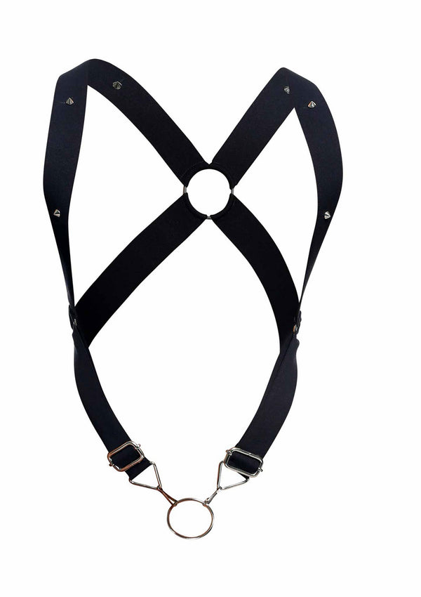 Bestel: DNGEON Crossback Harness by MOB - bij Happytoys: de erotische sex webshop | liever Happy dan Easy ⭐⭐⭐⭐⭐